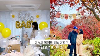 [임신 6개월차 태교여행_사진첩_영상앨범] 한국에 있는 가족과 환상적인 시간을 보낸 나의 태교여행이야기 | 룩셈부르크에 있던 남편도 합류