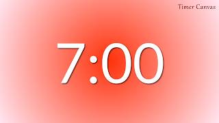 7 Minute Red Aura Timer | The Ultimate Energy Boost for 7-Minute Workouts