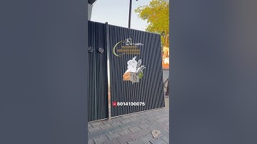PUNJAB ❤️#aluminum #profile #gate #punjab #bhagwantweldingworks #jordansandhu