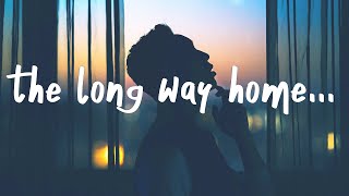 Powfu - the long way home (Lyrics) feat. Sarcastic Sounds \u0026 Sara Kays