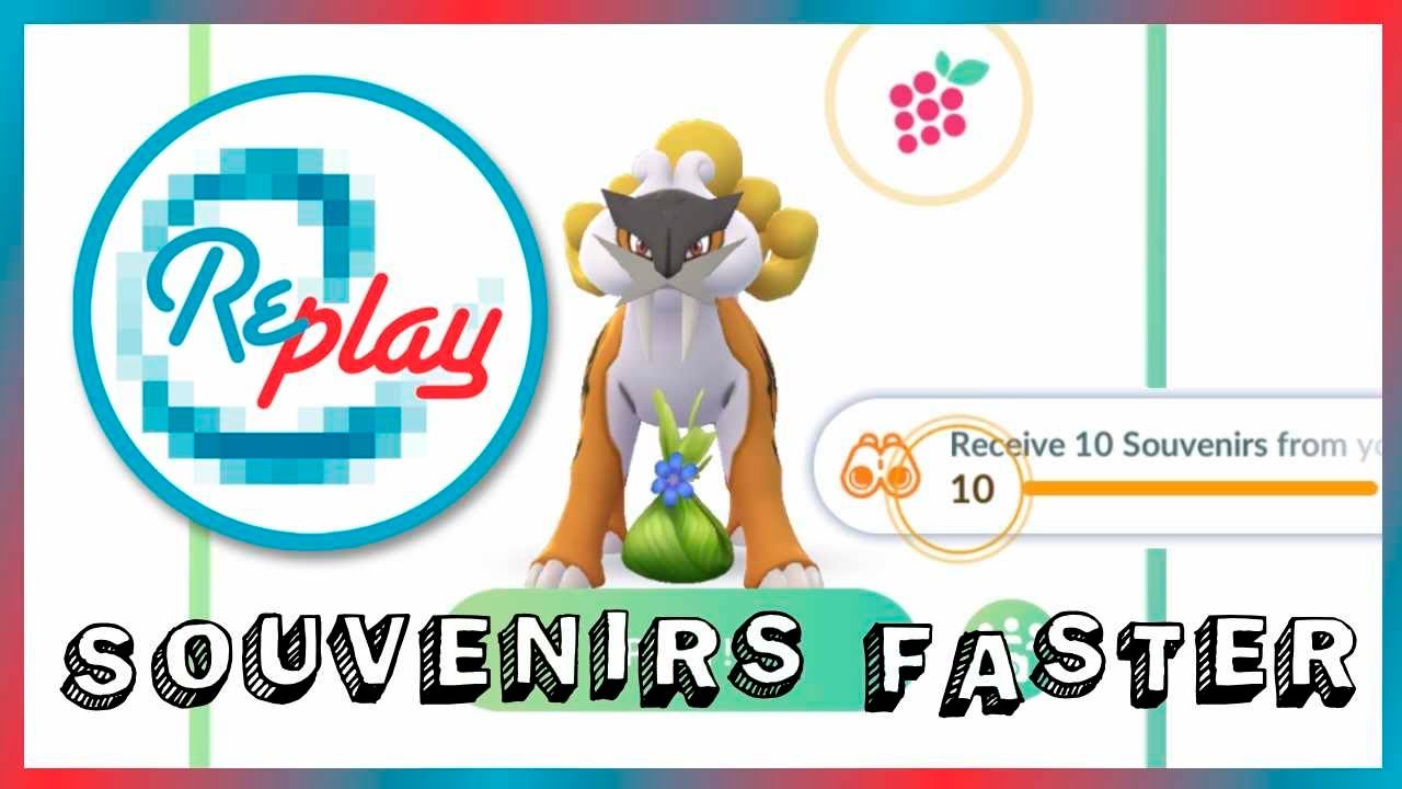 Pokémon Go Rank 48 Get Souvenirs Faster YouTube