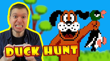 DUCKHUNT & the Light Gun Zapper - NES Nintendo Video Game Review S5E013 | The Irate Gamer