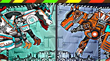REPAIR DINO ROBOT T-REX COPS VS SPINOSAURUS |  | FULL GAME PLAY - 1080 HD | DCTE