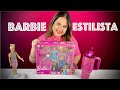 Unboxing Barbie Estilista!
