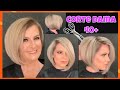 Cortes Modernos para MUJER de + 40 y más años| Haircut for women over 40 years| Trendy Bob Style.