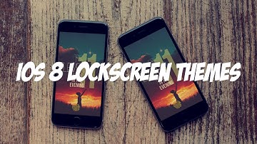 (PART 13) iOS 9.3.3 & 8 Lockscreen Themes/Widgets For iPhone & iPod Touch (LockHTML4) 4K
