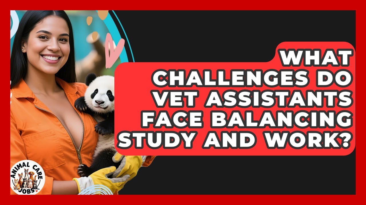 What Challenges Do Vet Assistants Face Balancing Study And Work? - Animal Care Jobs