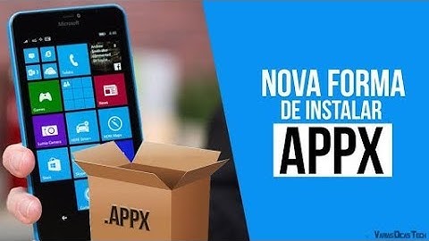 Como instalar Xap e Appx Win Phone 8.1 e Win Mobile 10