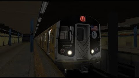 OpenBVE RP Multiplayer: NYC Subway R160B Alstom F to Coney Island via Whitehall,broadway and WE