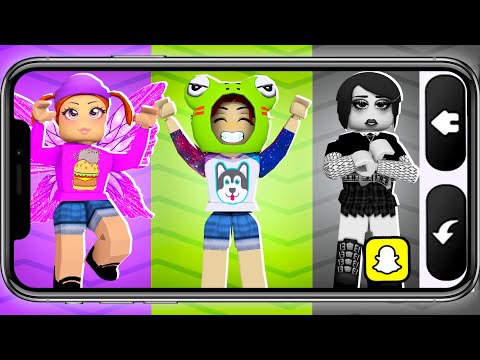 Living In Our Favorite Color In Roblox Snapchat!
