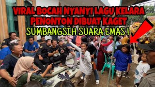 VIRAL BOCAH NYANYI LAGU KELARA || Burok Bintang Panorama Live Tegal Sari