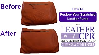 How To Remove Leather Scratches & Scuffs