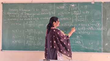 DM- Discrete Mathematics-SE CSE-IT- Example on Principle of Inclusion Exclusion