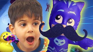 PJ Masks en Español ⚡ ¡Montones De Bigotes! 🌟 ¡Nueva Serie! - Dibujos Animados