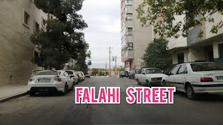 Iran, Shiraz, falahi st, kolahdooz st،driving tour,ایران، شیراز، خیابان کلاهدوز و فلاحی ، ماشین گردی