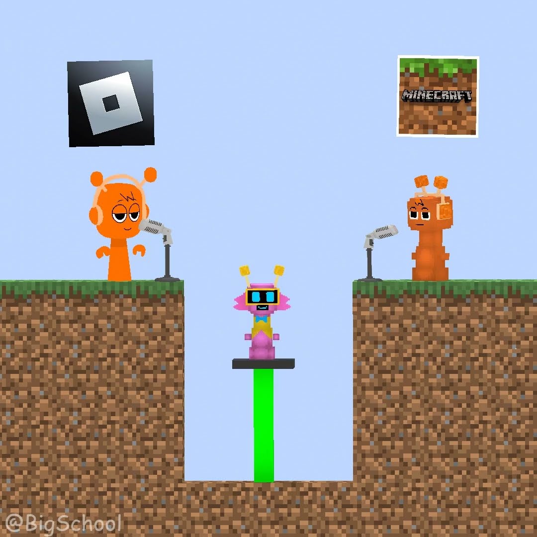 Should Pinky choose Oren Roblox or Minecraft? ?
