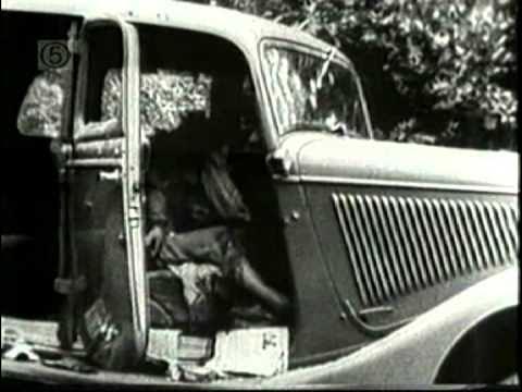 bonnie and clyde death scene video