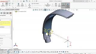 Hole Wizard on a NonPlanar Surface Method 1