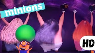 Minions (2015) - Stuart dancing with British royal guards scene | HD clip