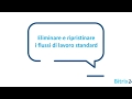 Bitrix24 | Eliminare e ripristinare i flussi di lavoro standard