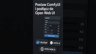 Postaw Comfy UI na Dockerze i podłącz do Open Web UI #shorts #viralshorts