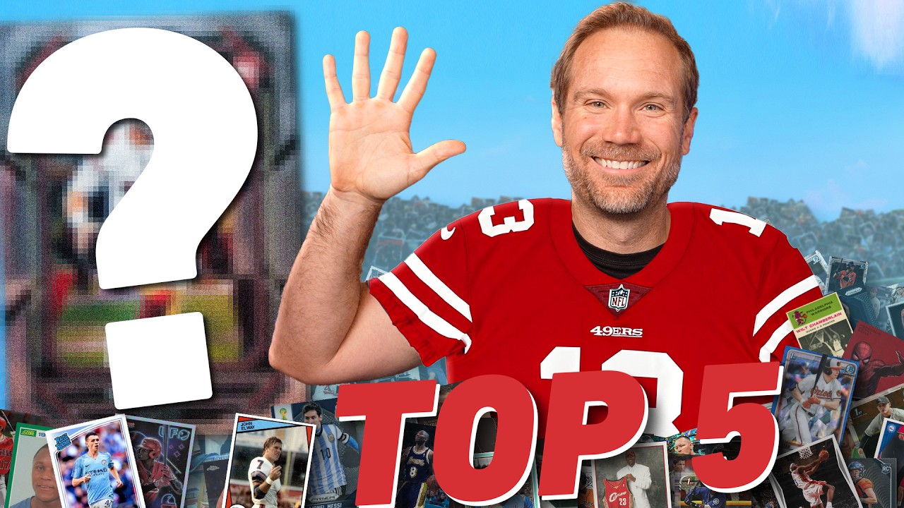 TOP 5 HOTTEST SPORTS CARDS!! 📈