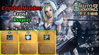 Auto Gladiators  Crystal Maiden OP Skill 100% with (Frost + Regen) Ep 15