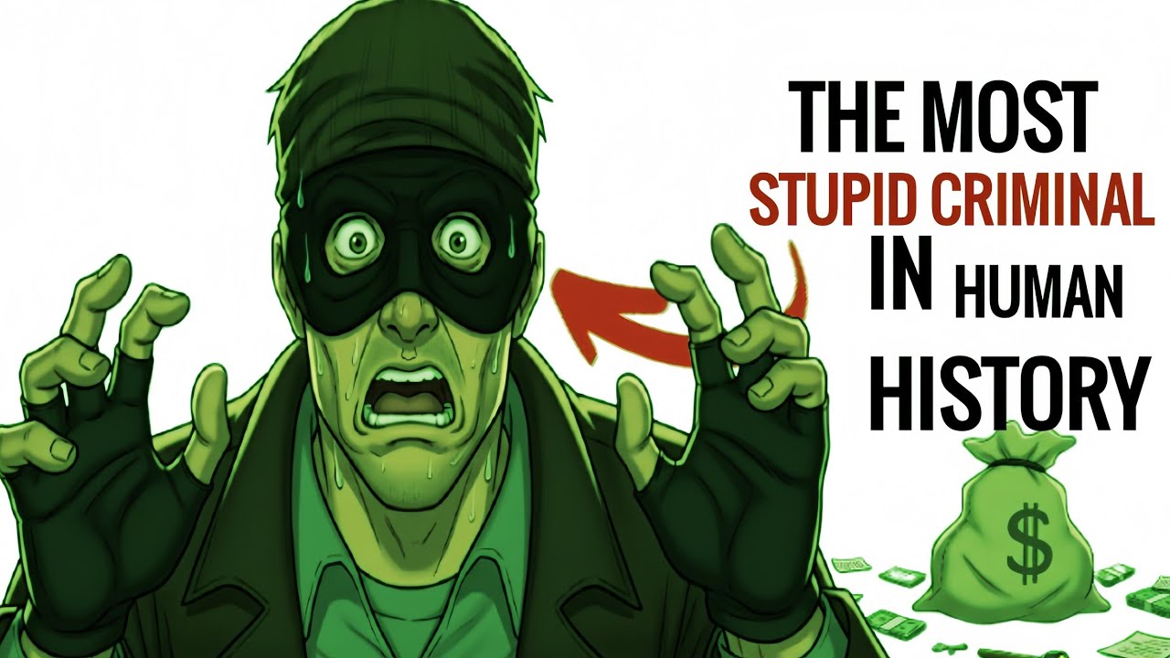 The Idiot Who Thought He Was INVISIBLE During a Bank Robbery