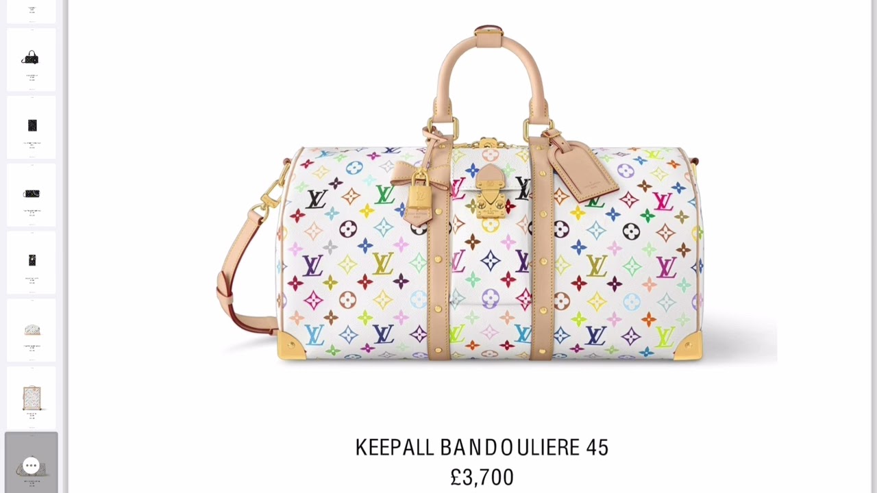 【上品な光沢が素敵♪】Louis Vuitton★カフ・LV スパークス Louis Vuitton 2025 Murakami Launch - FULL OFFICIAL LOOKBOOK