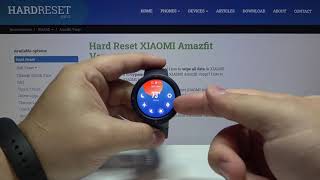 How to Soft Reset Xiaomi Amazfit Verge - Force Restart screenshot 2