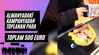 almanyadan toplanan bagış kumbara açılımı