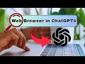 Web Browser in ChatGPT-4 | البحث في الانترنت باستخدام شات جي بي تي | الذكاء الاصطناعي