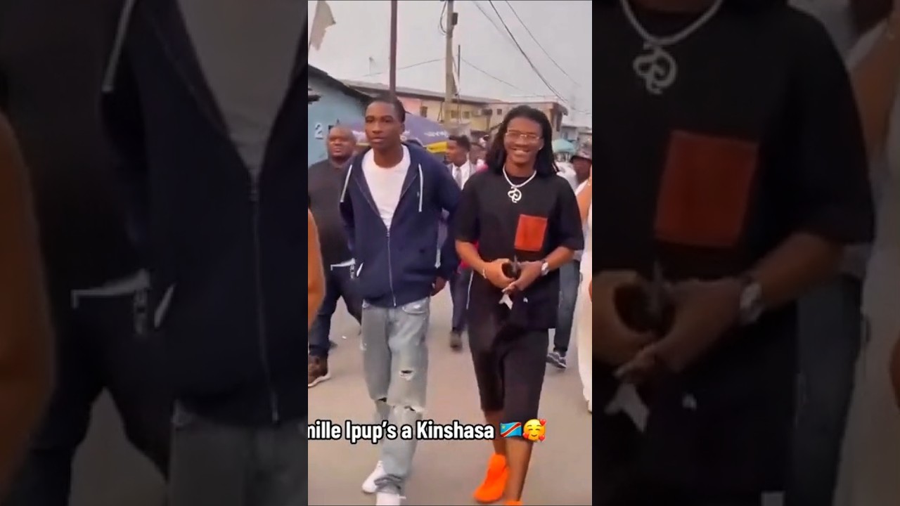 les fils de Fally Ipupa dans les rues de Kinshasa 