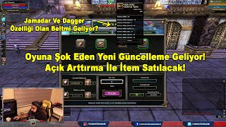 NttGame - Oyuna Şok Eden Güncelleme Geliyor! Açık Arttırma İle İtem Satılacak! l Knight Online