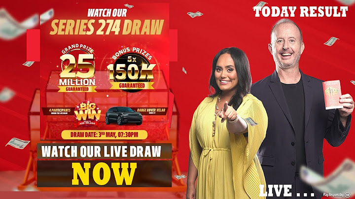 BigTicket Watch our Series 274  | Grand Prize AED 25 Million | Live Update