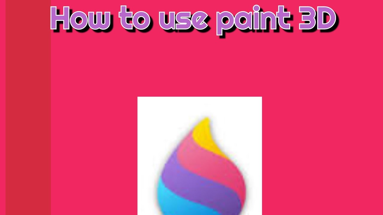 How to use paint 3D in computer/Laptop (Malayalam) 🎨🖌️ YouTube