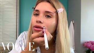 Nessa Barrett's Guide to Acne-Prone Skin Care \& '90s Glam | Beauty Secrets | Vogue