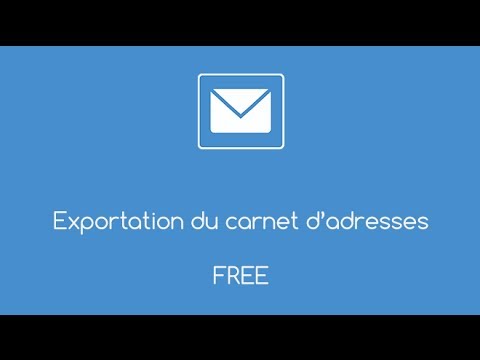 Exporter son carnet d'adresses depuis le webmail de Free - Simple-Mail.fr