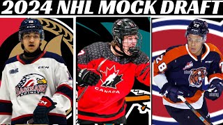 2024 NHL Mock Draft  Top 28 Picks