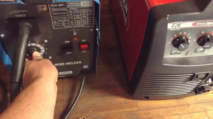 Welding Basics - Harbor freight vs Lincoln electric