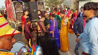 Tharu Wedding Dance ||(group dance ) || 2079|| Badka bendabaja || Rupandehi Nepal
