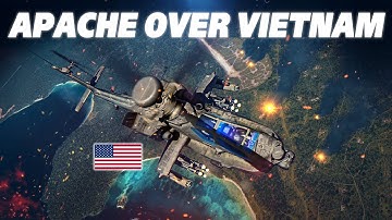 This Is What The AH-64D Apache Would Have Done In Vietnam | Digital Combat Simulator | DCS |