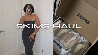 Skims Haul + Trying On New Items! | Faceovermatter