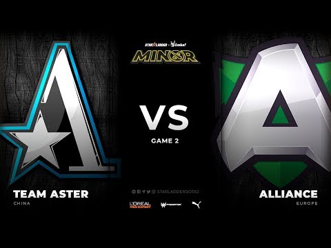 [EN] Team Aster vs Alliance, Game 2, StarLadder ImbaTV Dota 2 Minor Season 3