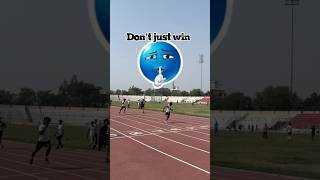 Don't just win #running #shorts #sports #athlete #sprinter #runningmotivation #gym #viral #army