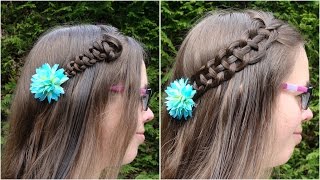 DIY Slide up braids (3 and 4 strands) tutorial