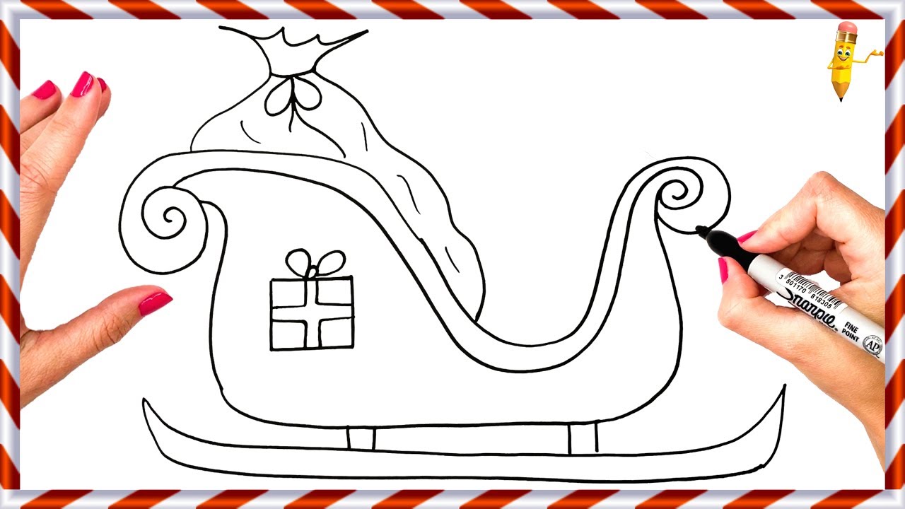 7,796 Santa Sleigh Drawing Images, Stock Photos & Vectors | Shutterstock