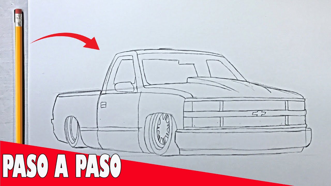 COMO DIBUJAR UNA CAMIONETA CHEVROLET C10 1995 - thptnganamst.edu.vn