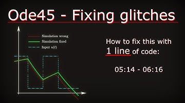 Ode45: When it causes issues and how to fix them [Matlab]
