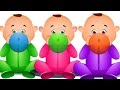 Five Little Babies Blowing Balloons & Many More - Nursery Rhymes Collection - Jam Jammies Kids Songs